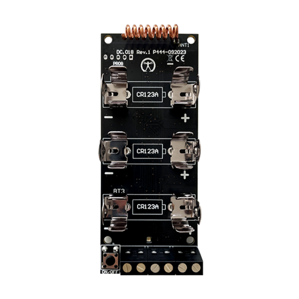 Verso - Transmitter module that allows you to associate a third-party sensor (NC/NO)
